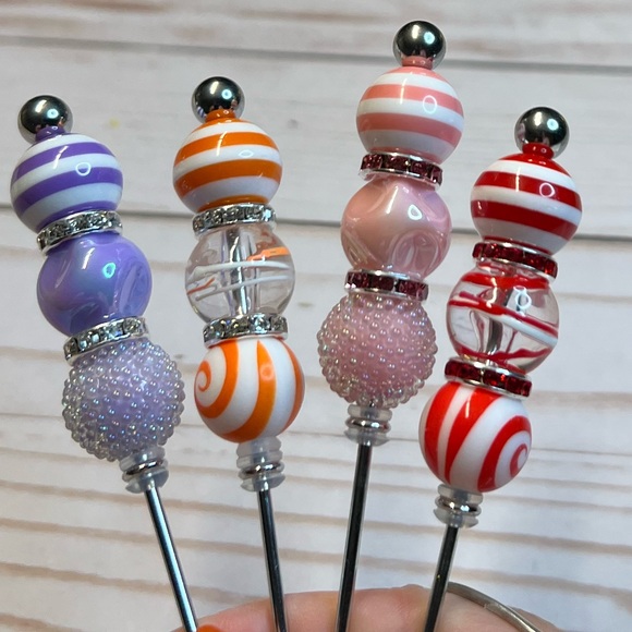 Handmade Beaded Cocktail Picks - Picture 4 of 9